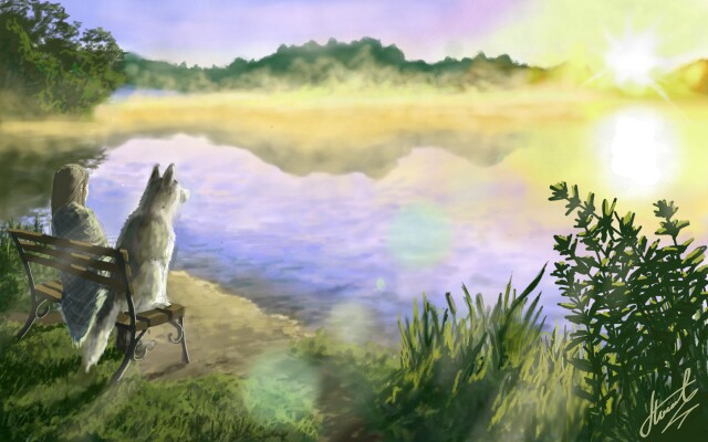 "Together we wait for dawn"