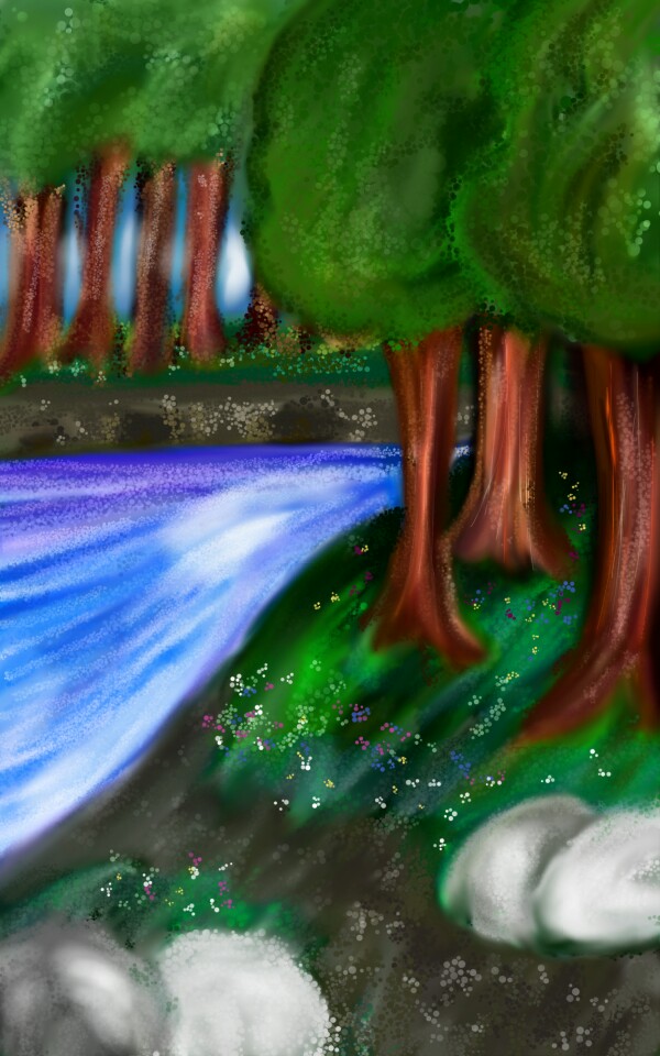 #fridayswithsketch#mydreamvacation#forest#MarikaAria#MAbg #MAft
