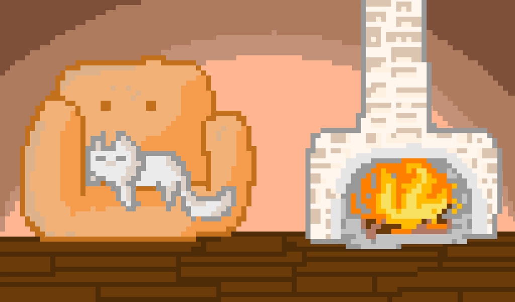 #pixelart #orange #inktober #Tranquil #Inktober2018 #inktober2018day2