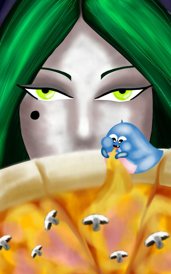 Otto what are you doing in the kitchen of the Witch!? #Otto#HelenaXyz#oc#ShMA#witchwoman#pizza#marikaaria#ottosadventures#fridayswithsketch#MAoc #MAft