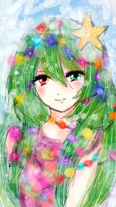 🎄🎁🎅😄✨Merry Christmas, smile at face, many sunny days and everything the best!!😊🎁🌠🎄#dailydecember #sketchtree #tokyoghoul #eto #tokyoghoulteam 🎄🎁🌟✨😌