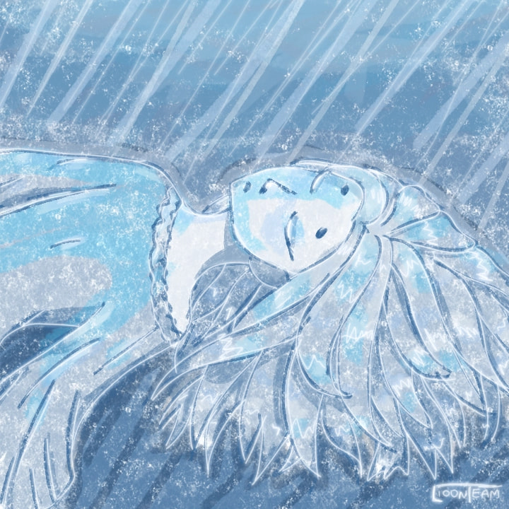 ~~ ‪@sonysketch‬ ~ [Edit: thank you so much for feature and 650+ likes 💙] #fridaywithsketch #sonysketch #onecolor #100PercentSketch #blue #girl #lioonteam 🌸