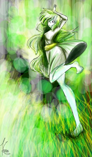 #greenchallenge #dailydecember creo que tengo un problema con esta pose (・~・)