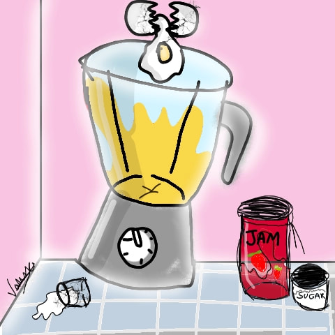 #breakable #inktober2018 #kitchen