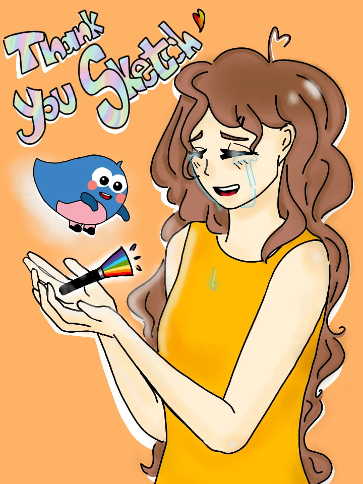 A little bit hurried, but I wanted to post this.. I'm gonna miss drawing and sharing things on sketch, especially since this is what made me draw in the first place. Thank you, sketch. #SaveSonySketch #SaveSketch #EndOfTheWorld