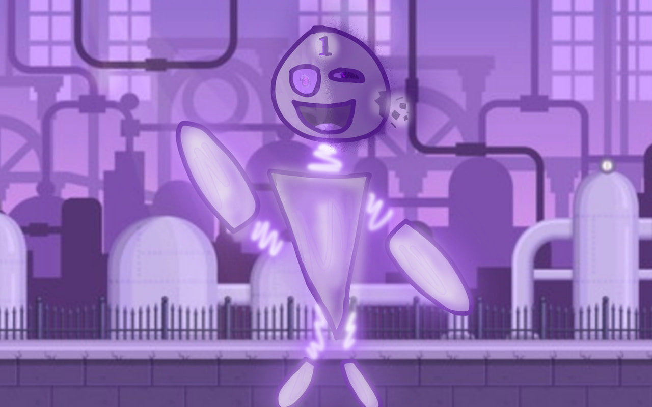 #fridayswithsketch #onecolor #purple #robots this is a robot that's corrupting. 🤖😱 Edit: thanks for so many likes!