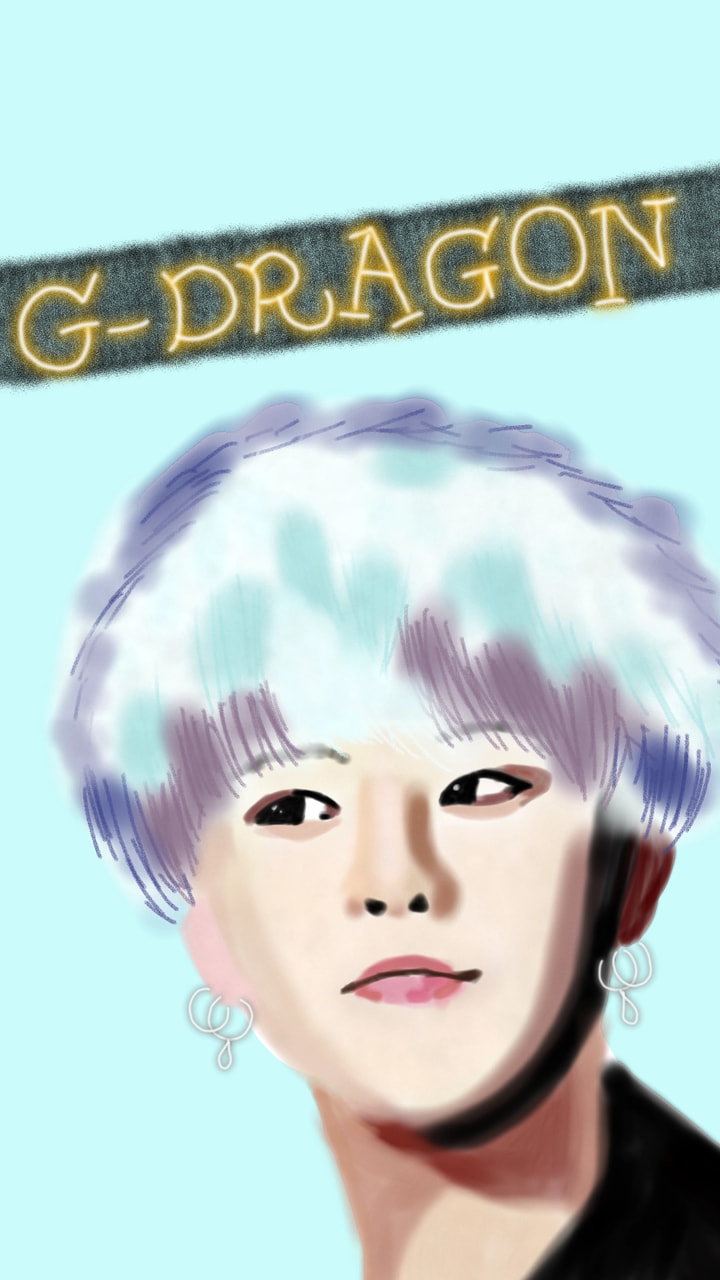 初めて、 #kpop の人描きました💦人をリアルに描くのは、難しいですね…。 #kpopchallenge #fridayswithsketch