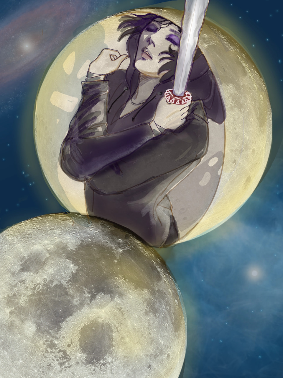 ｲﾝｸﾄｰﾊﾞｰ終わりました🙌🙌皆様ほんとにお疲れ様でした😊ﾊﾛｳｨﾝぽく描いて私もおしまい😊少しお休みです#Slice #inktober2018 #inktober #sonysketch #halloween #不自然なポーズを描いてみる