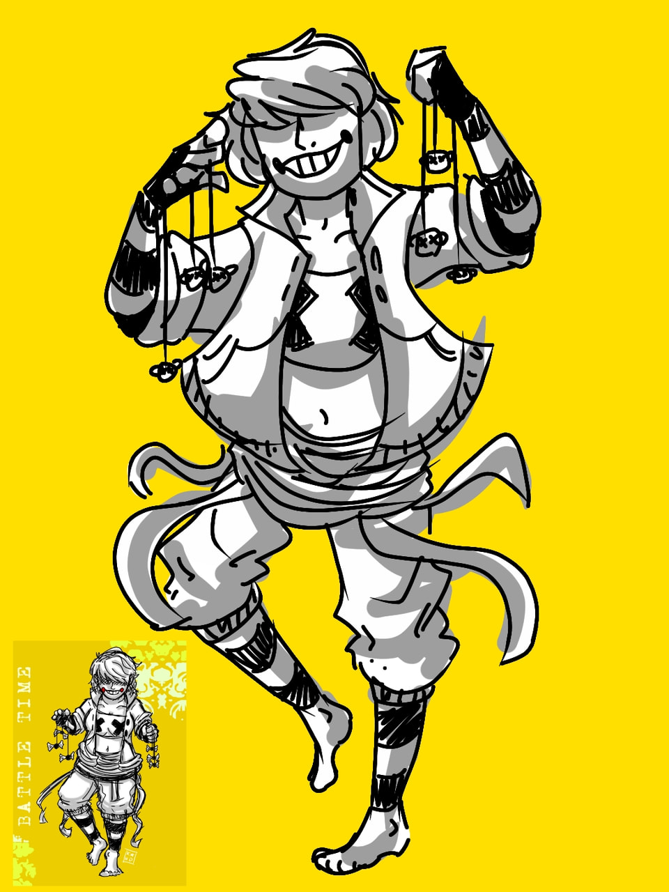 #RecreateChallenge #fridayswithsketch ‪@sonysketch‬ i got kinda lazy with it but yeah, a redraw (the new brushes are pretty cool) #off #offgame #offmortisghost #sucre