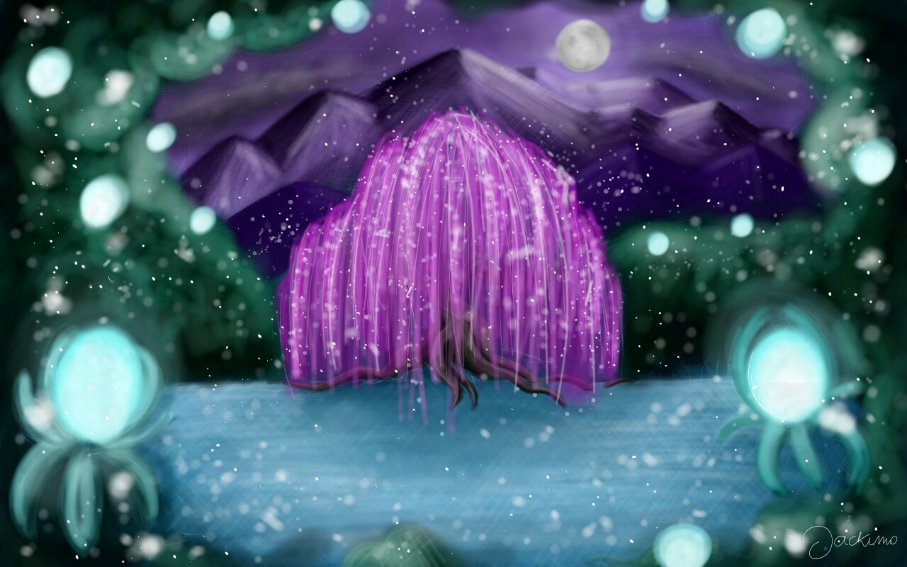 Inspirated by Tree of Souls from Avatar.