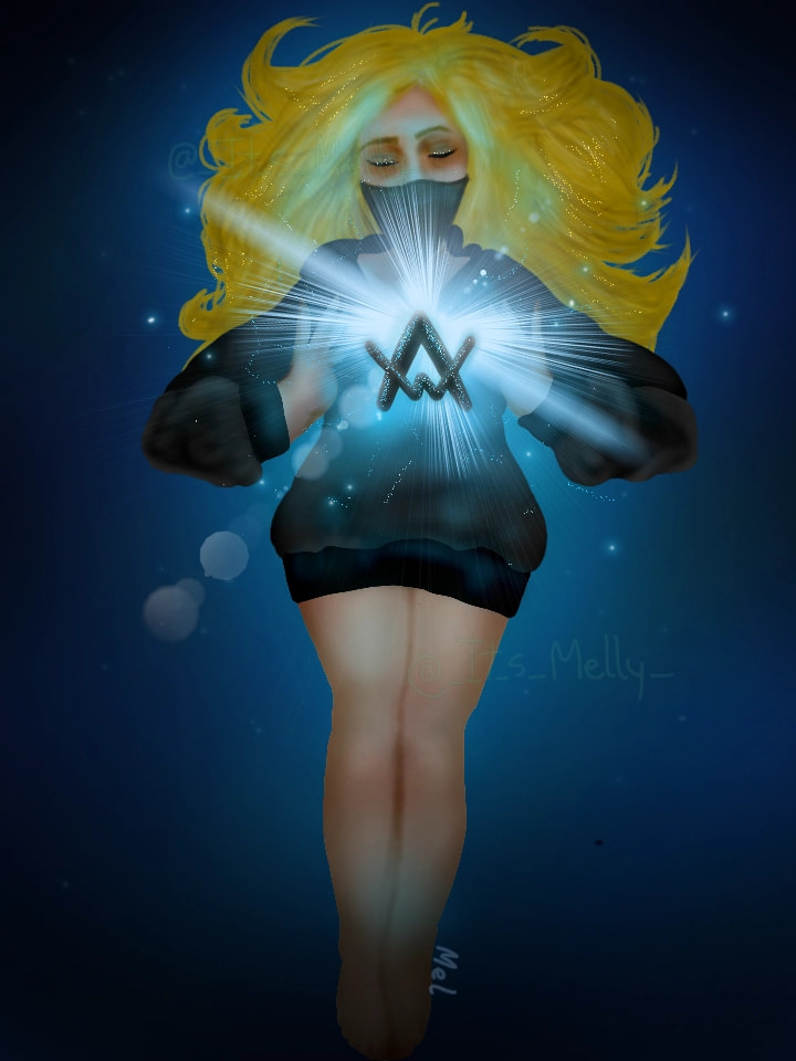 🎵🌌"Darkside"-Alan Walker🌌🎵 ‪@sonysketch‬ Gwad!tysm for the feature and 1000+likes!!! ;O;💚💚💚⇨ #fridayswithsketch #musicchallenge #alanwalker ⇦
