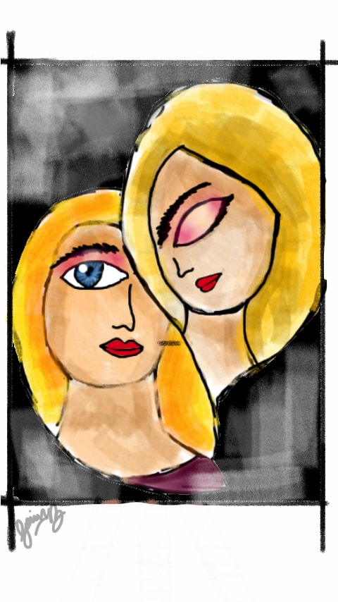 #pablopiccaso #mypicasso #twowomen 'gratitude'