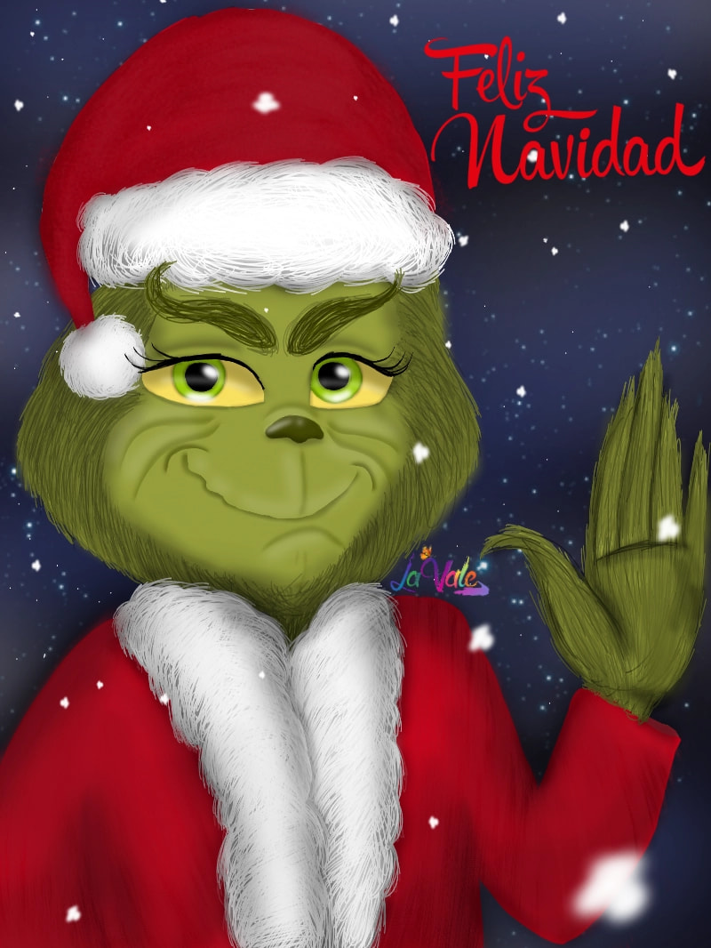 #wintercreature #fridayswithsketch #Grinch