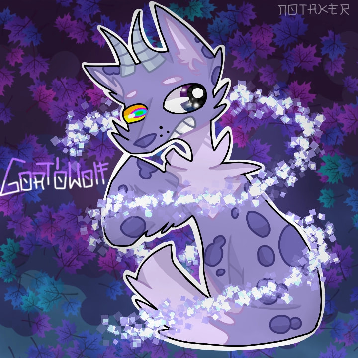 Goat'OWolf!!! I had fun with new tools and here! #Fridayswithsketch #specieschallenge ‪@sonysketch‬ hope you like it guys! 🐺🐺🐺