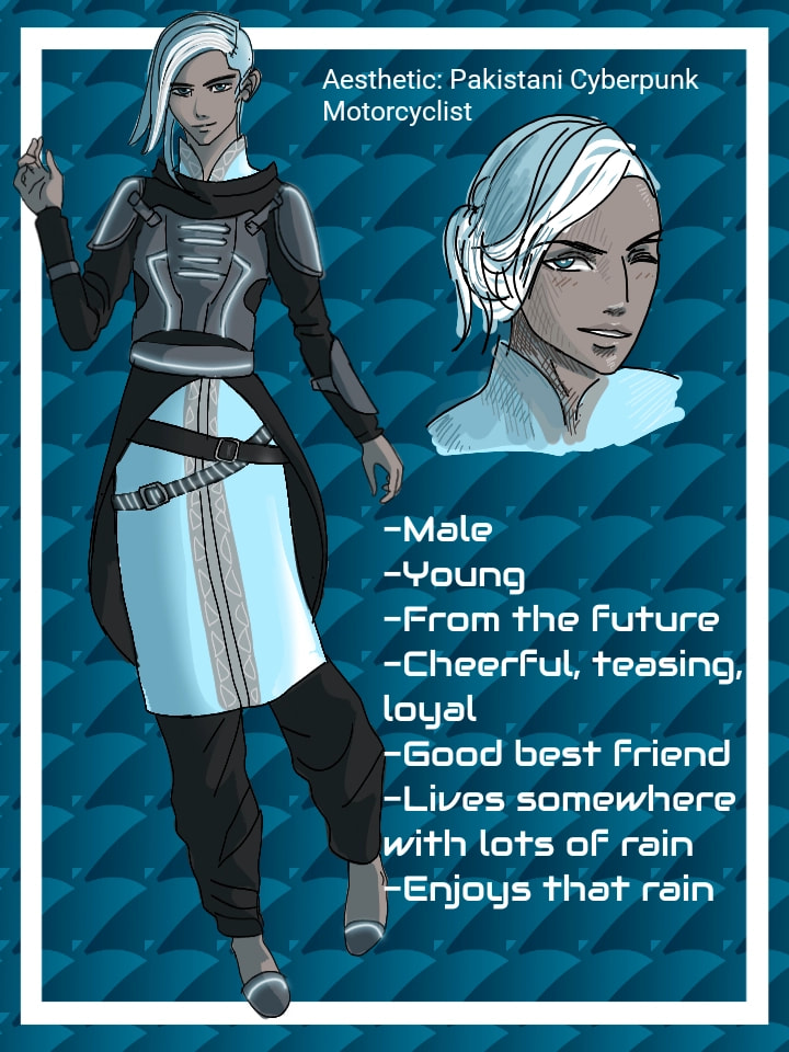 Well this week's challenge was convenient, I already was designing an adopt. No offers please ^^ I have to set up my price system first. #myadoptable #vsadopt ‪@sonysketch‬