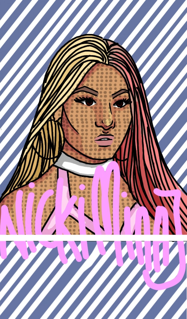 This my favoirite celebrity!! Onika maraj aka nicki minaj ‪@sonysketch‬ #myfavcelebrity #fridayswithsketch