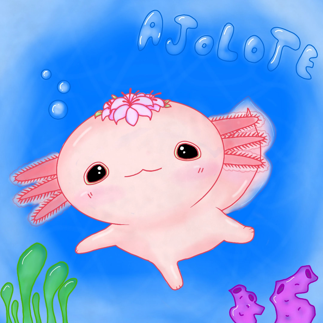 #cutenesschallenge #fridayswithsketch ❤️ Ajolote