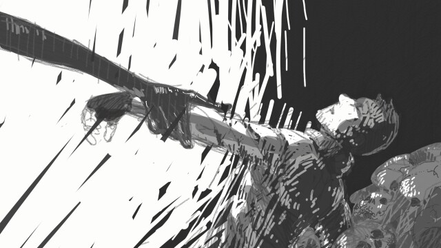 Fall and struggle. But We'll always be with you, Artyom. #sonysketch #metro2033 i was trying out new sketching ways, but well.... anyways I love Metro 2033 & 2034!