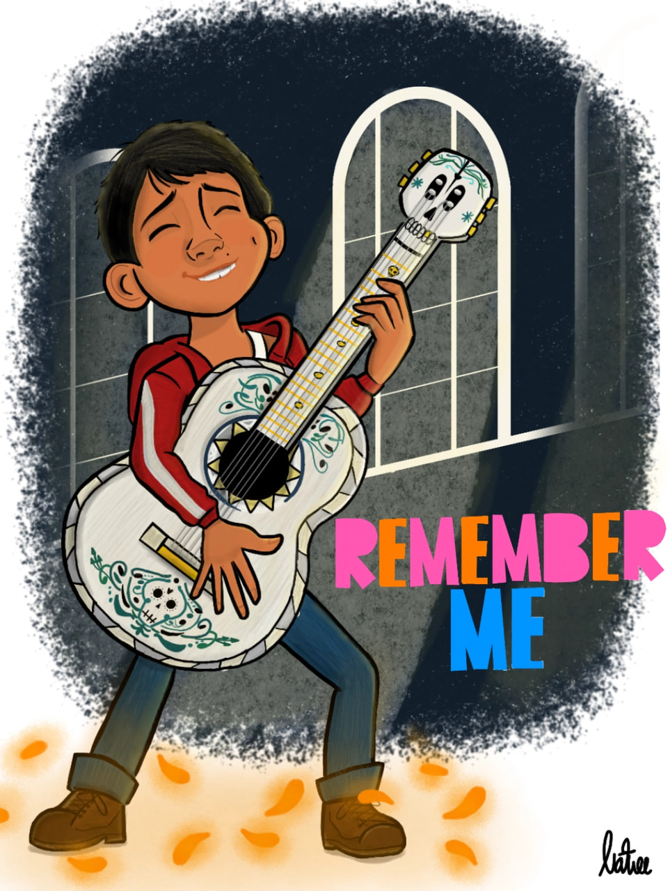 My entry for #fridayswithsketch :') 👍 #Disney #DisneyPixar #Pixar #coco #diademuertos