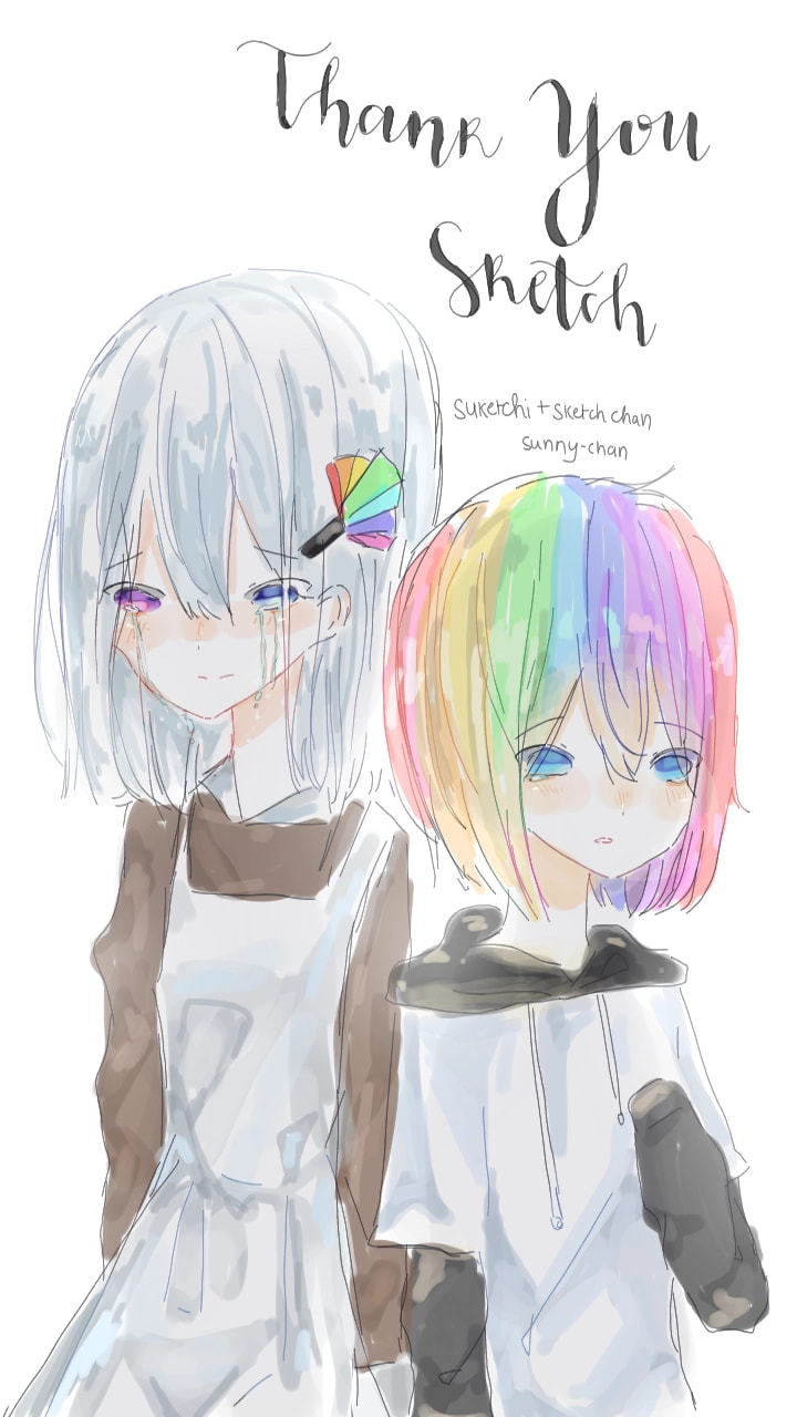 GOODBYE SKETCH , IM SO HAPPY THAT I FOUND GREAT ARTIST and FRIENDS THANK U FOR EVERYTHING ‪@mrsketch‬ ‪@sonysketch‬ ‪@gabriellaelina‬ #sketchchan #sketch #Suketchi