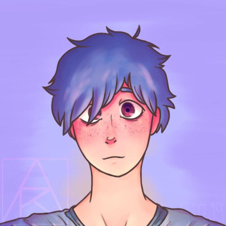 I drew human Otto because why not #otto #sonysketch (Edit: Don't advertise here. I don't care to follow your account or like your posts, especially if you have stolen art there, nor do I care for your chain mail)