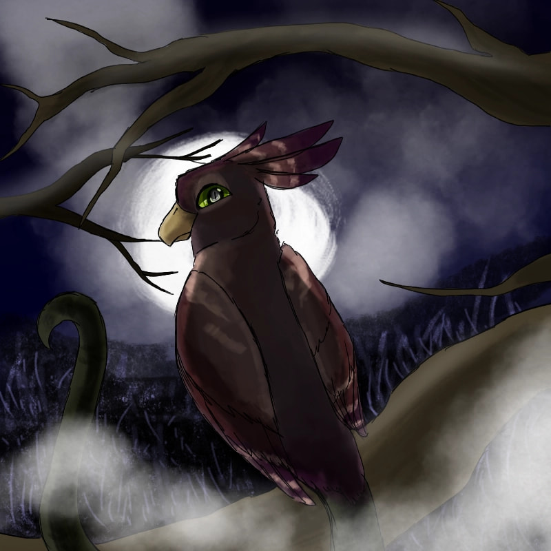 #fridayswithsketch #MyMythology ! Everyone's heard of the basilisk, but I've heard that there's another story, instead of a dragon, it takes the form of a bird with a serpent tail. ‪@sonysketch‬ TYSM for the FEATURE AAAA!! ♡♡♡