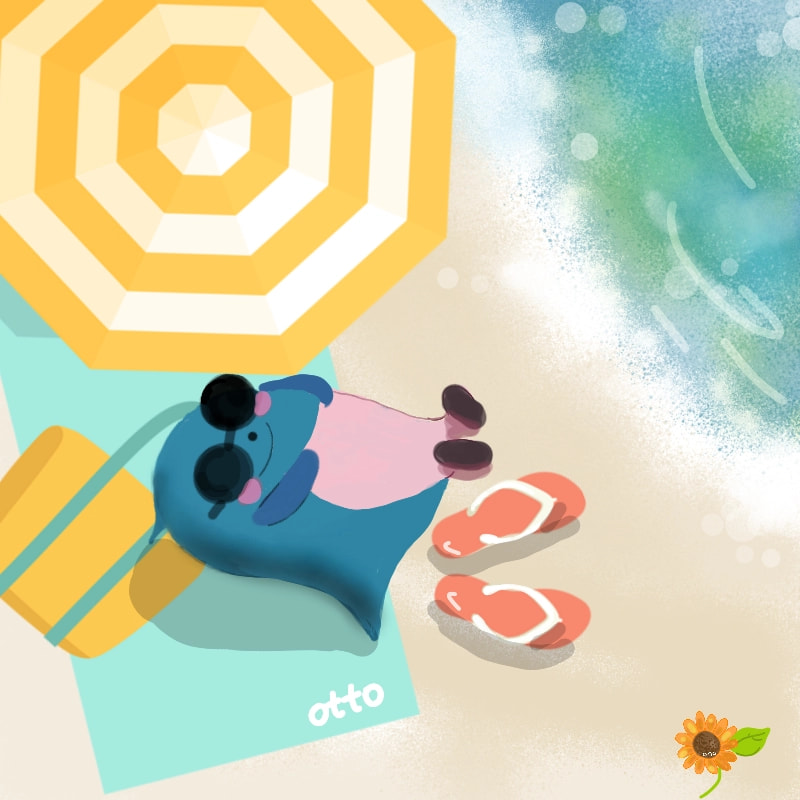 play with otto! no.12  Have a nice weekend... #sonysketch #myart #otto #doodle