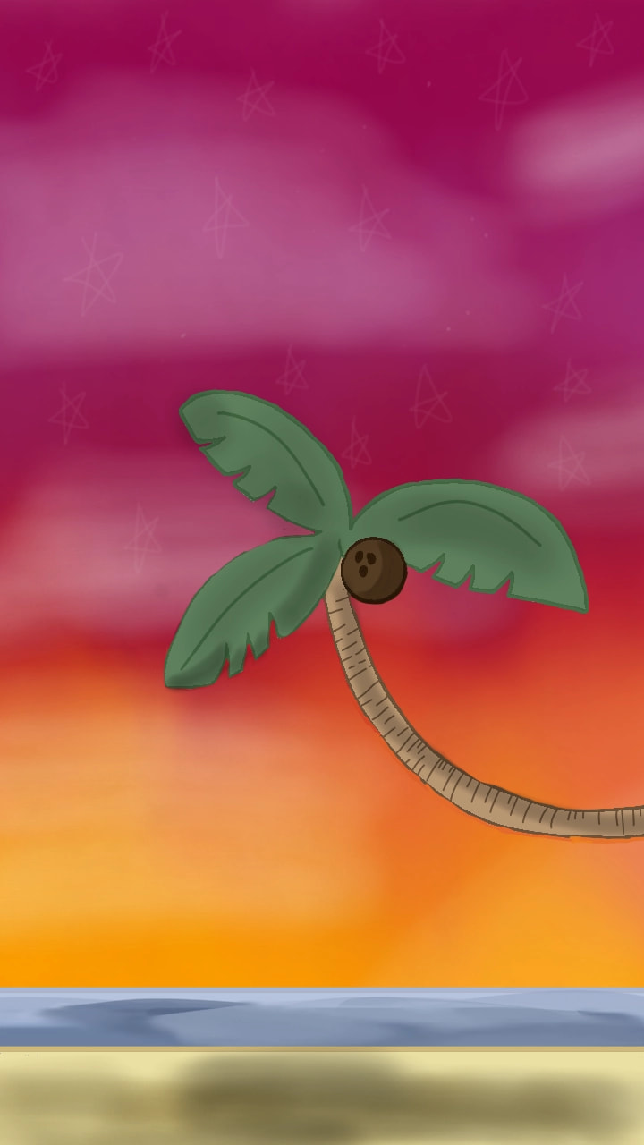 it looks bad what whatevs :P #shadingchallenge #sonysketch #palmtrees #paradise #sunset