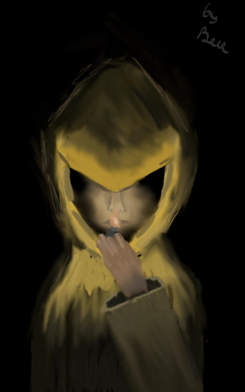#dark #littlenightmares #six It's fan art for horror game 'The little nightmares '. The best horror ever! 😄
