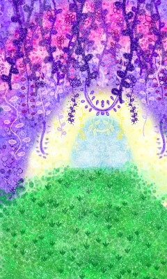 I love to be in a place full of flowers. Thanks for 800+ likes#mydreamvacation #fridayswithsketch #sonysketch #sketch #symmetrytool ‪@sonysketch‬