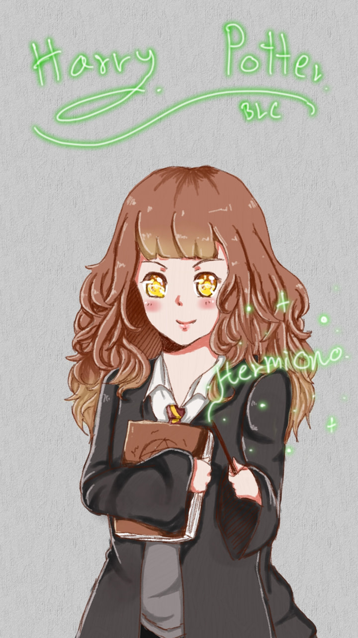 #myfavcelebrity #HarryPotter Hermione😄😄(วาดครบเเก๊งเเละ😆)