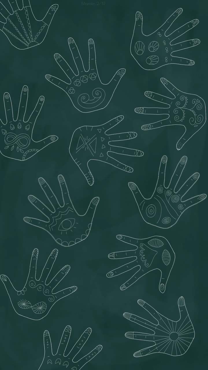 Wanna doodle on your hands? Perhaps it is better if you don't because here in the layers you can find empty hands ready for your doodles! 🙌 #backgroundchallenge #fridayswithsketch