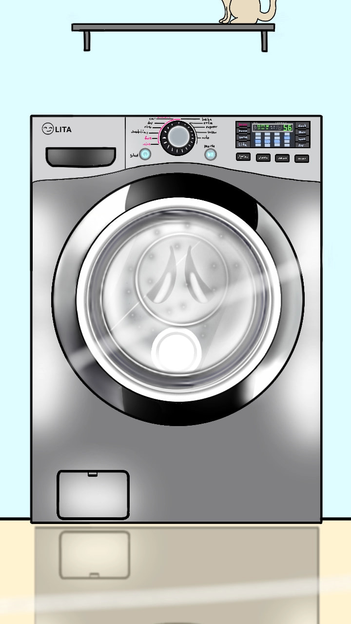 I drew a washing machine! I love it because it washes my clothes.You didn't specify what type of machine, so I did my dream machine😏. I know it's late but whatever #machinechallenge #fridayswithsketch #lita
