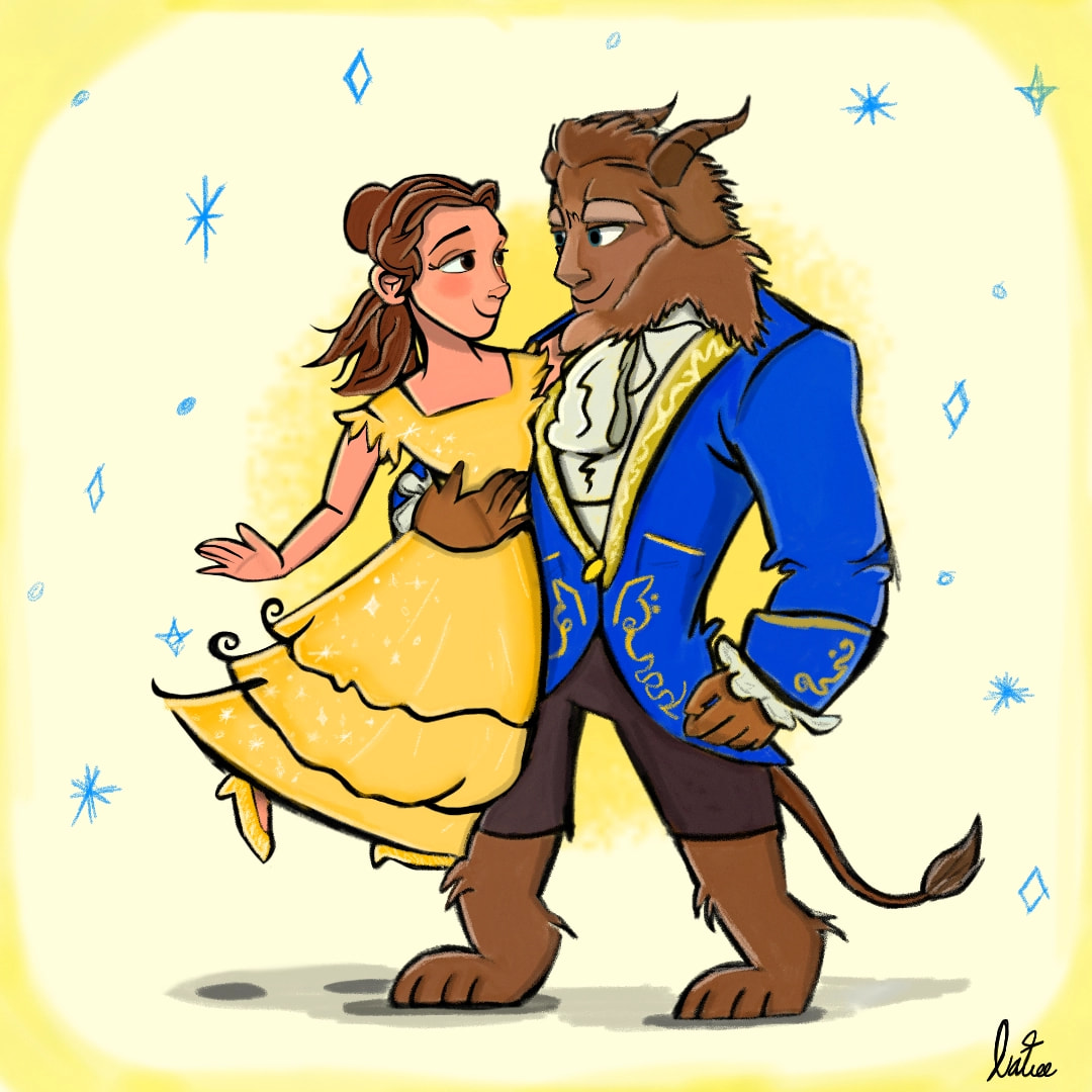 Tale as old as time. 💛🥀💙 #Disney  #beautyandthebeast #belle #beast #dance #dancechallenge