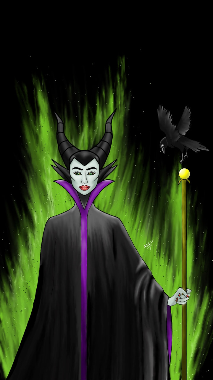 #myvillain #fridayswithsketch #maleficent #sleeping #beauty ‪@sonysketch‬