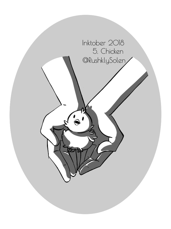 Idk 😆 #inktober #Inktober2018 #inktoberday5 #chicken