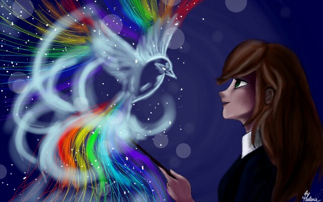 For ‪@amandalm‬ :3 I think it your Patronus #Sketchteam ✨And collab 'Draw your Patronus' link in comments 💙#magic #patronus #myocgifttoyou