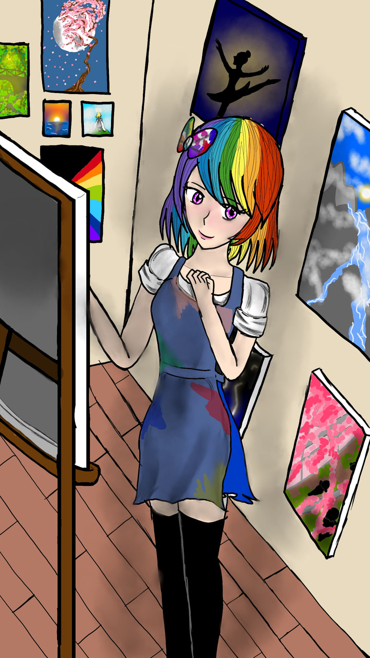 This took so long to do, but I would say it was worth it. #fridayswithsketch #manycolors #humansketch