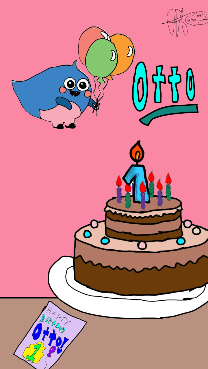 HAPPY BIRYHDAY OTTO!! #Otto ‪@sonysketch‬ #ottosbirthday #fridayswithsketch