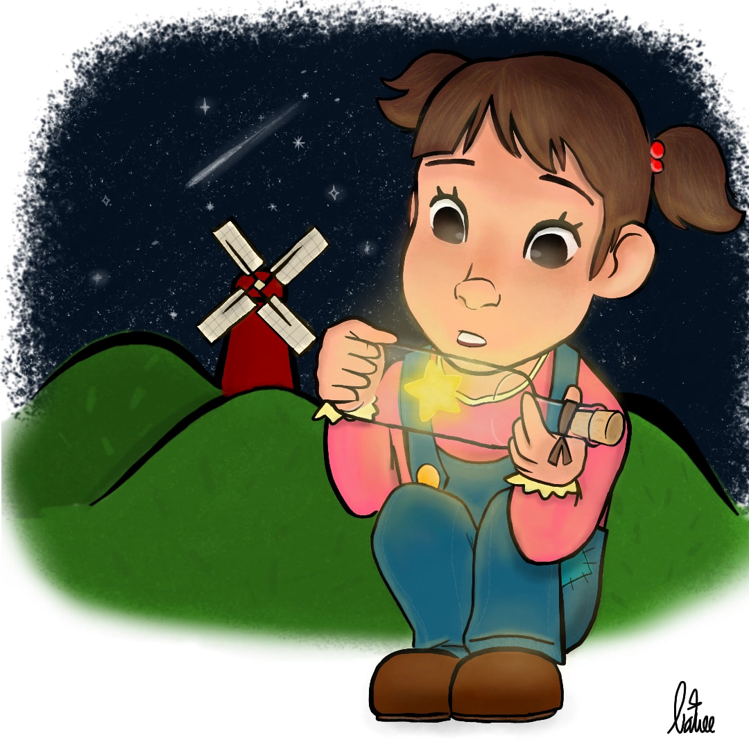 Inktober Day 8: #Star. This drawing was somehow inspired by vague childhood memories. Who knows? It could even set the premise for a pretty promising story. It's all up to imagination :) #inktober #Inktober2018