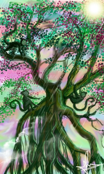 The monkeys tree almost extinct