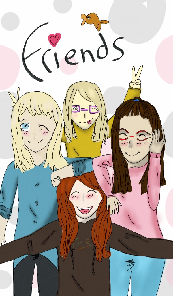 #myBFF #fridayswithsketch  My group of friends. The bomb. Im in the bottom