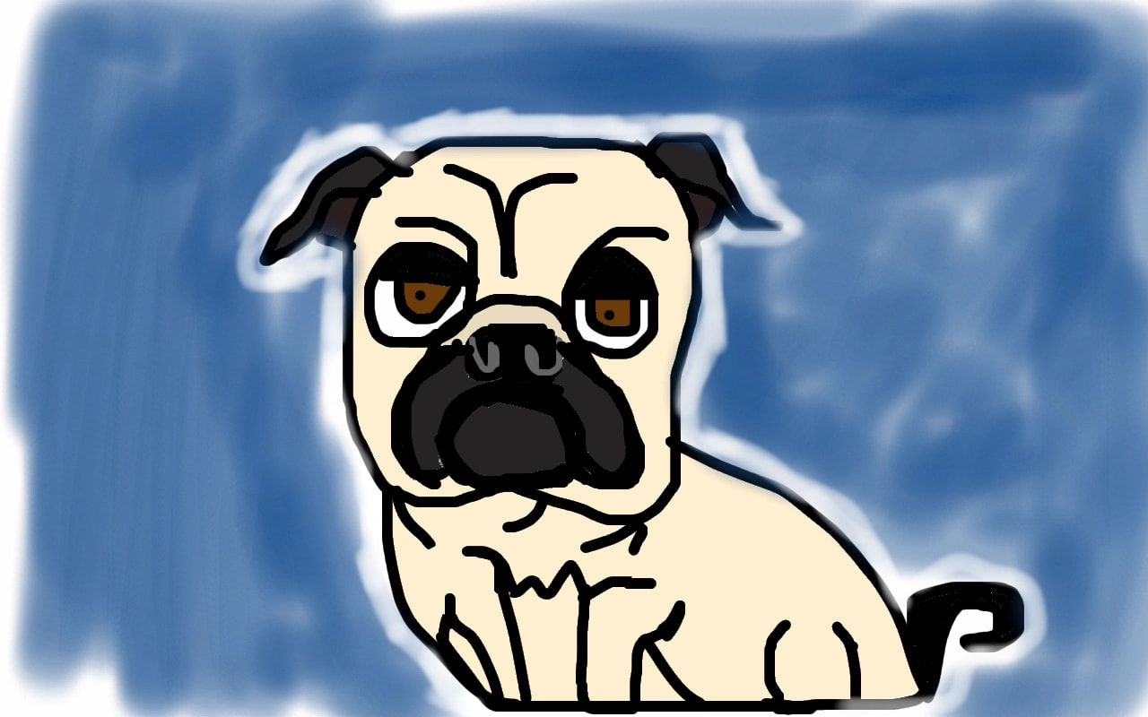 Sir Walter Puggington The 3rd is my BFF #myBFF #BFF ‪#frídaywithsketch ‪@sonysketch‬