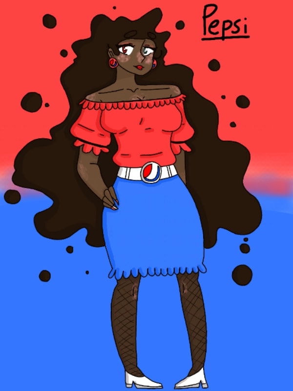 ‪@sonysketch‬ #fridayswithsketch #foodchallenge my favorite drink, Pepsi! I like how this turned out!