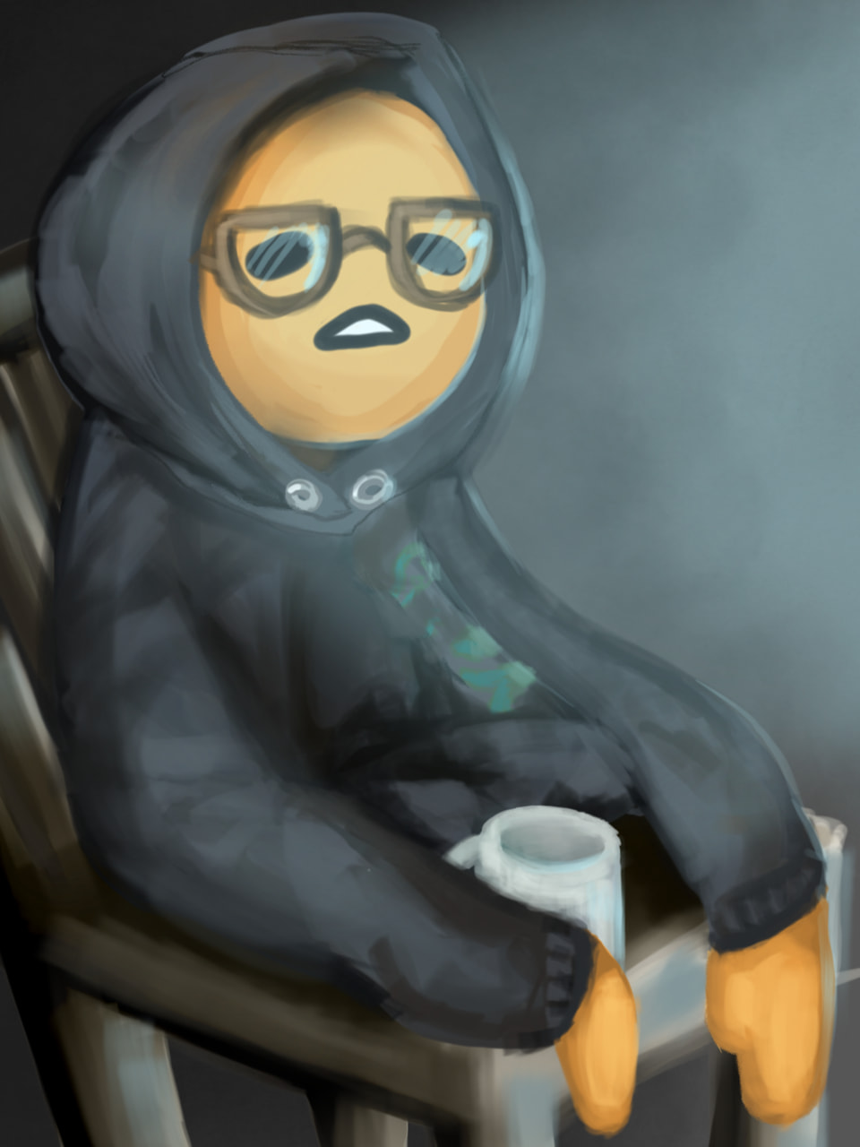 #FusionChallenge #fridayswithsketch #100PercentSketch #sonysketch @sonysketch  i personally like it a lot.... that do you think (this drawing is for my boyfriend 😊🥰) gudetama x boyfriendhoodie