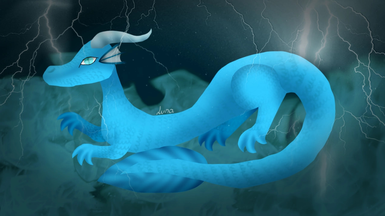 I can't draw dragons, especially Chinese, but here's the dragon #mydragon #fridayswithsketch