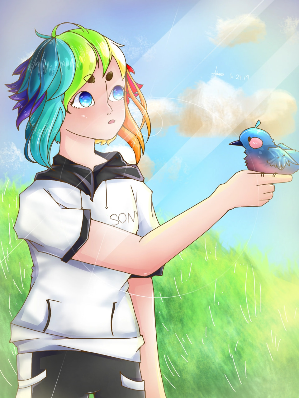I'll miss all you guys but I hope that one day sketch's community will come back :c In the meantime I'll be as active as possible. #sketchchan #otto #sketch #EndOfTheWorld
