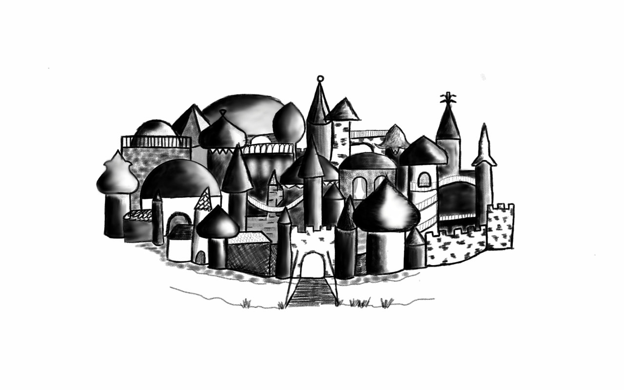 A little oriental city🌆#mycity #fridayswithsketch