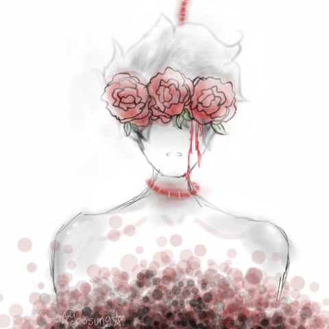 (Inspired by, "Safe & sound" and ‪@sonysketch‬ ) I guess #myvillain (and a lot of other people's)  is depression. But I'm working through it. #fridayswithsketch #roughsketch (( edit : WOWIE.. SO MANY LIKES!