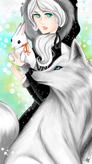 #myfavanimal #sketch #sonysketch #fridayswithsketch My favorite animal is the wolf 🐺, but also the rabbit 🐰, so... here they are💕, 2x1 ;D